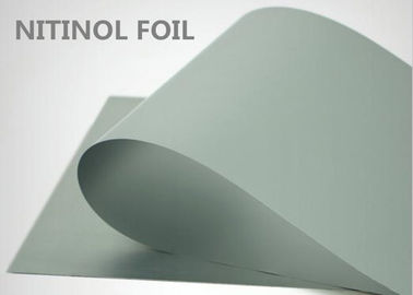 উচ্চ প্লাস্টিকের বিশেষ Alloys Nitinol শীট / ফালা