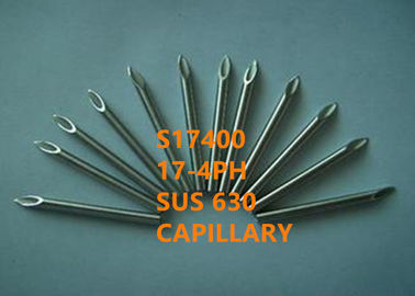 বৃষ্টিপাত হার্ডডনিন বিশেষ alloys কৈশিক SUS630 / S17400 উচ্চ কঠোরতা