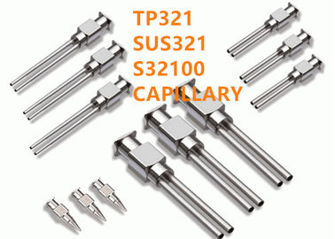 TP321 স্টেইনলেস স্টীল বিশেষ alloys কৈশিক উচ্চ তাপমাত্রা প্রতিরোধ