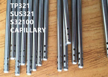 TP321 স্টেইনলেস স্টীল বিশেষ alloys কৈশিক উচ্চ তাপমাত্রা প্রতিরোধ