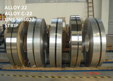 সি -22 / N06022 উচ্চ পারফরম্যান্স Alloys বার / পাইপ এবং ওয়েট ক্ষয় ভাল প্রতিরোধের স্ট্রিপ