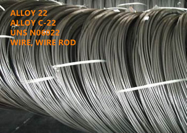 সি -22 / N06022 উচ্চ পারফরম্যান্স Alloys বার / পাইপ এবং ওয়েট ক্ষয় ভাল প্রতিরোধের স্ট্রিপ