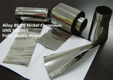অ্যালায় 80/20 নিকেল Chromium ভাল অক্সিডেশন প্রতিরোধের সাথে ইলেকট্রনিক জন্য বিশেষ alloys